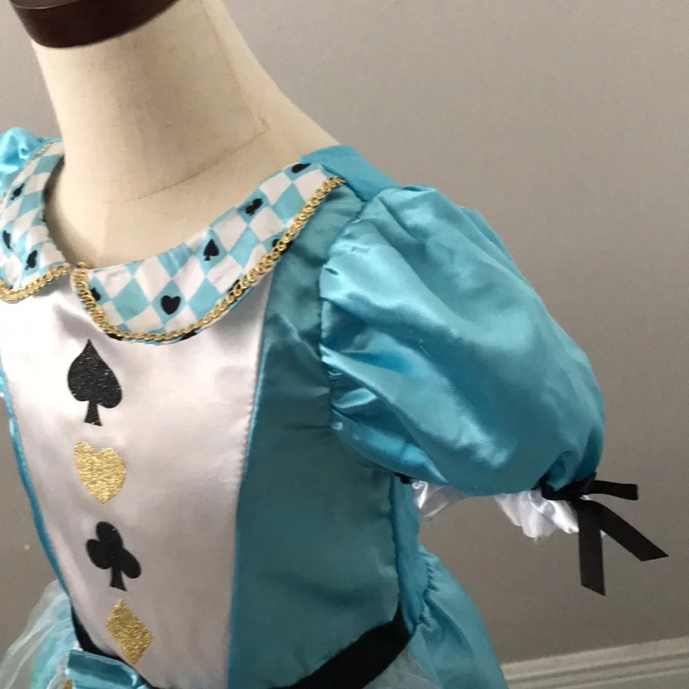 Girl's Miss Alice Storybook Halloween Costume Dress | S 6X
